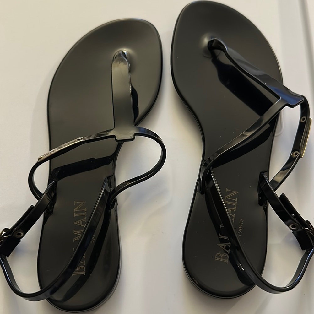 Balmain jelly sandals 7